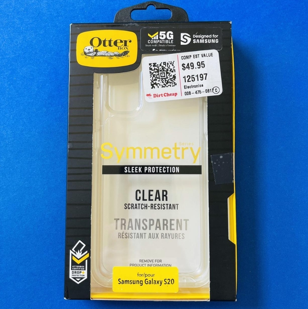 Galaxy S20 - Otterbox Symmetry Series Case (CLEAR)